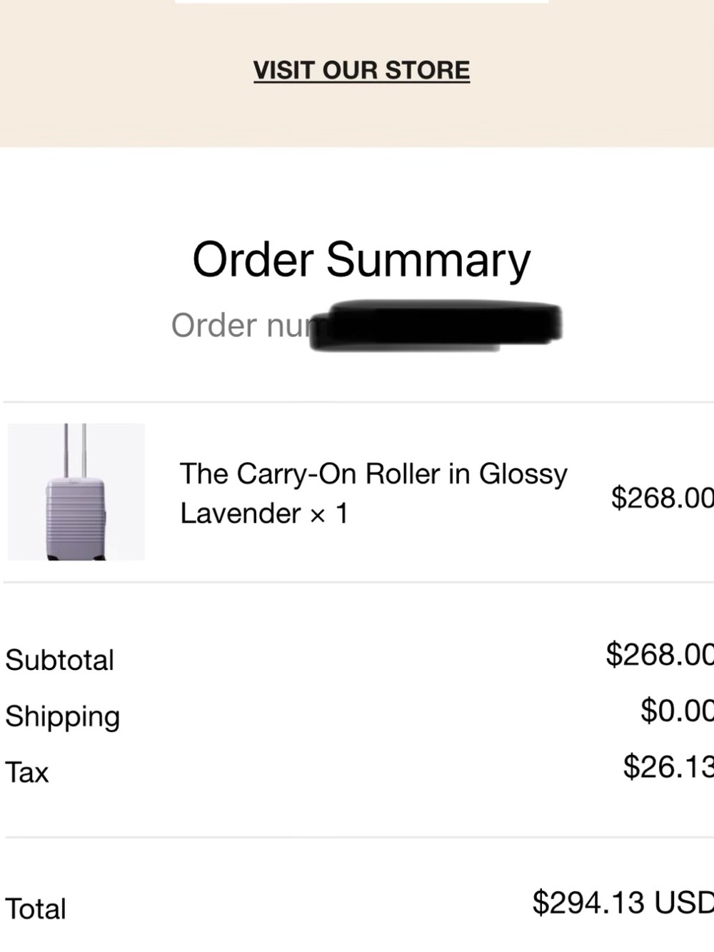 NWT BEIS Carry-On Roller in Glossy Lavender (limited edition color) - Picture 3 of 3